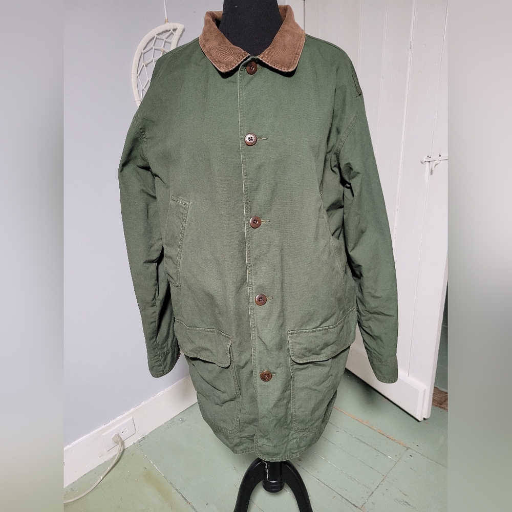 Vintage LL Bean green barn jacket